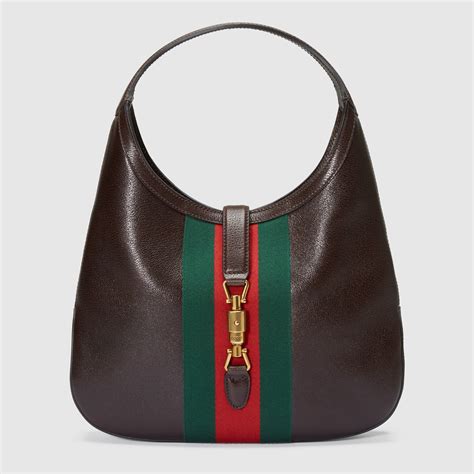 gucci jackie soft leather hobo|gucci shoulder bag.